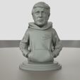 trump.jpg Urban Trump Hoodie STL | Modern Bust 3D Model