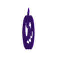 JOL Monster Face Thick Stem.stl STL file Flat Jacks・Model to download and 3D print
