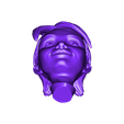 Head.STL Free STL file Bold Machines: Margo Main Character Model for The 3D Printed Movie・Design to download and 3D print