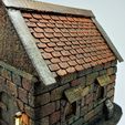 9.jpg New Roofs (differend sizes)  for house D&D and warhammer miniatures  28mm