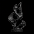 Organic-Sculpture-front-view.png Decorative organic sculpture