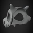 CuboneMaskClassic2Base.jpg Pokemon Cubone Skull Mask for Cosplay