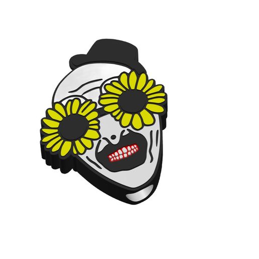 24084eb2-d57a-40e5-aab2-bc65a1f90e97.jpg Art Sunglasses Straw Topper 2 sizes 3MF file included