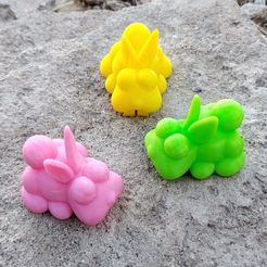 4.jpg Free STL file Bunny・3D printing template to download