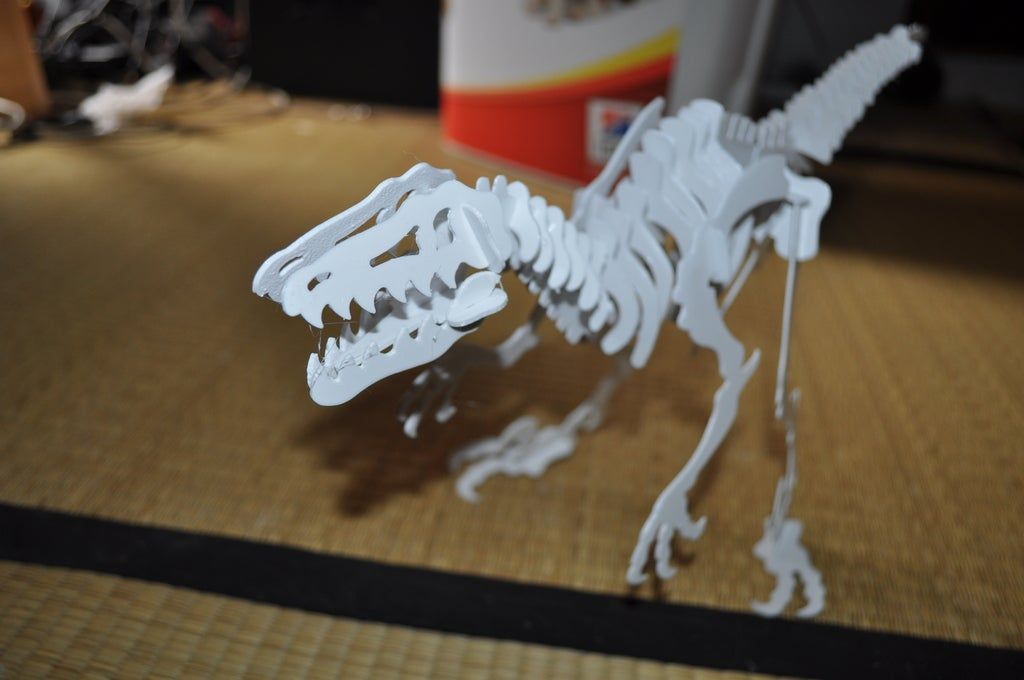 DSC_6453.jpg Descargar archivo STL gratis Puzzle Velociraptor 3D, Dino • Diseño imprimible en 3D, Mendelssohn