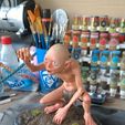 P_20181009_083136.jpg Archivo STL gratis Gollum - Smeagol LOTR・Diseño de impresión 3D para descargar