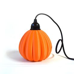 2.jpg Free 3D file La citrouille d'Omar (aka The Pumpkin Lamp)・Object to download and to 3D print
