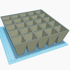 plaquesemis.png Free STL file Sowing plate・3D printer design to download