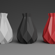 02.png Flower Vase 3D printable model Decoration Print 3D print model