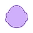banner egg.stl Banner Egg Cookie Cutter