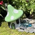 NIEDLICHES FEENHAUS FÜR IHREN GARTEN V-002!