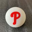 IMG_5376.jpg Phillies Logo Baseball Ornament