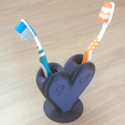 heart_3.png Toothbrush stand