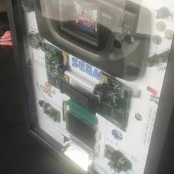 Captura.jpg Fichier 3D Modèle d'encadrement de la Game Gear・Objet pour impression 3D à télécharger