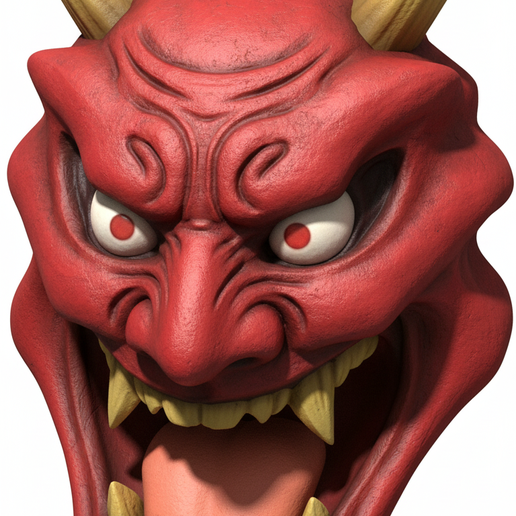 Coleção de Máscaras Oni - Tributo a Jackie Chan Adventures