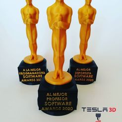 83673072_596330700931694_8405389352053506048_o.jpg Télécharger fichier STL Prix des Oscars • Design à imprimer en 3D, DanielDGuevara