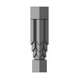 NY-COLUMN1-03.JPG Simple New york contemporary style column 3D print model