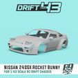 4.jpg Nissan 240SX Rocket Bunny for 1:43 scale rc drift chassis