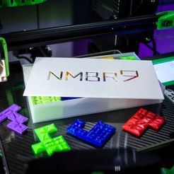 0308285a8df0fe0fd739713b3034086c_display_large.JPG Free STL file NMBR 9 (Number 9) Travel Game Box・3D printing template to download