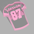 Taylor.png COOKIE CUTTER TAYLOR SWIFT KANSAS CITY NFL JERSEY