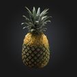 Pineapple1.jpg Pineapple Fruit Design | Stl,Obj,Glb,Fbx
