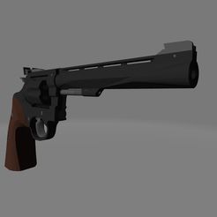 1.jpg Archivo STL Revólver Sauer & Sohn JP Trophy 22 WMR (Pistola de utilería)・Modelo de impresión 3D para descargar
