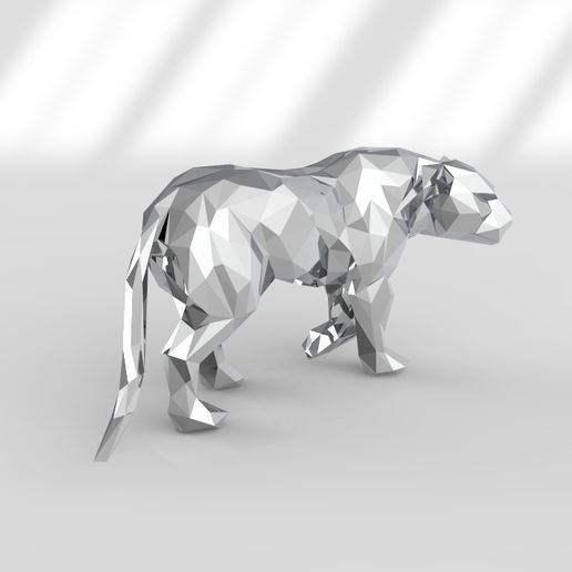 Beutiful Tiger LP Free Model 3D model