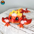 10.png ROSE Tiny Wyvern Dragon Baby, Cute Articulating Easy Print-in-Place