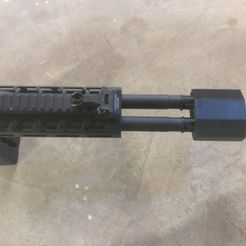 IMG_20190704_173314.jpg STL file Airsoft DT4 Amplifier or Suppressor・3D print model to download