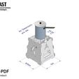105-3.jpg Portable Camping Wood Stove DXF File,Firebox Plan BBQ,Collapsible Fire Pit,Functional