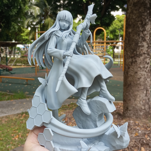 Fern_6_L.png Fern -Beyond Journey's End Anime Figure for 3D Printing