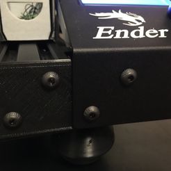 IMG_0181.JPG Free STL file Ender-3 Display Offset Mount・3D printing design to download