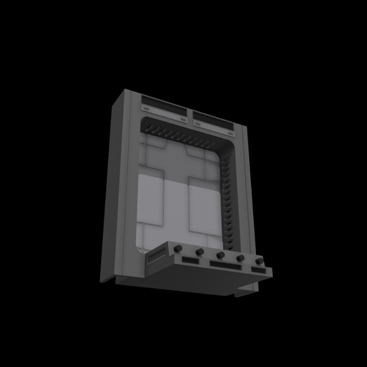 Shapr-Image-2022-10-21-113643.png Star Wars Death Star Chasm Bridge Door Diorama Display for 3.75" and 6" figures