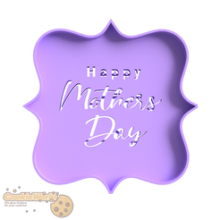 The Bost Cuttors, for your cookies! °° STL file Happy mothers day Fondant/Cookie cutter & stamp・3D print object to download