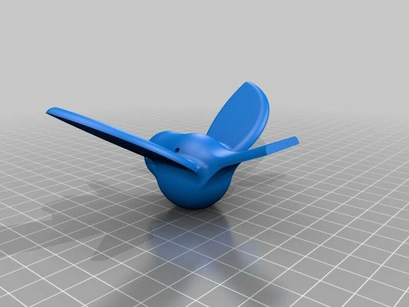 Flying_bird.jpg Fichier STL gratuit Le "Mobile des oiseaux" de Joseph, par Samuel N. Bernier・Objet imprimable en 3D à télécharger, leFabShop