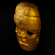 5.png Olmec Cosplay Face Mask 3D print model
