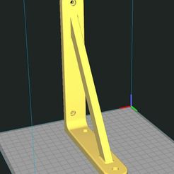 Free STL file Modular shelf brackets for 1x2 boards - command strip mounted  🍽️・3D print design to download・Cults