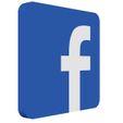 Facebook3DLogo1.jpg Social Media 3D Logos Asset Version 1.0.0