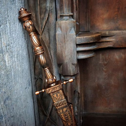 🗡️ Bloodborne Chikage (katana + scabbard)・ 3D File for ・Cults