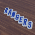 RangersName2.png New York Rangers Keychain