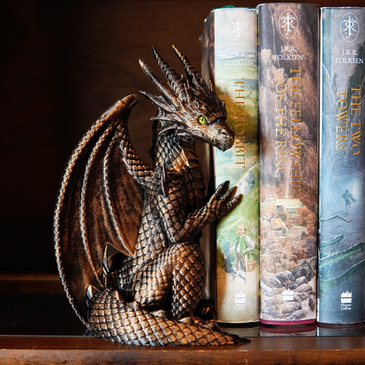 Dragon Display Bookends