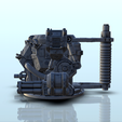 46.png Boccale di dadi robot armato (25) - Porta lattine di birra Contenitore Torre Soda Box DnD RPG Boardgame 33cl 25cl 12oz 16oz 50cl Bevanda W40k 40 000 SciFi Futuristico