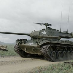 eugeny-knupfer-m41-korea-boxart-1600.jpg 3MF file M41 Walker Bulldog・3D printing idea to download