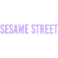 SESAME STREET (text).stl SESAME STREET LOGO