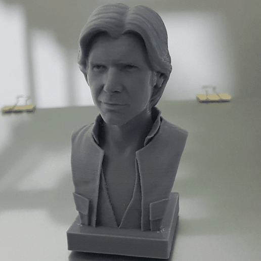 Han Solo Bust 3D model