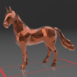 Screenshot_1.png Horse Staring - Low Poly - Perfect Design - Decor - Trinket