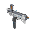 5.png Sombra Cannon Cyberspace Skin - Overwatch - Printable 3d model - STL files
