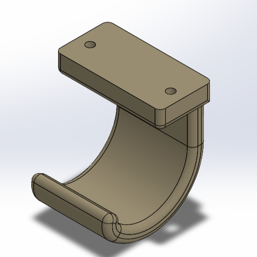 Modular Headphone Holder Pack – Slim / Standard / Wide – Wall & Under Desk Versions (6 STL)