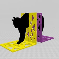 Archivo 3D gratuito Soporte para libros ajustable 🏠・Objeto imprimible en  3D para descargar・Cults