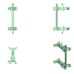 01.jpg STL file RC Jack Stand Crawler Scaler Vaterra Ascender Axial SCX10 Tamiya・Model to download and 3D print